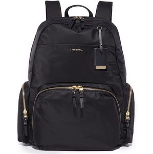 Tumi voyageur calais black backpack